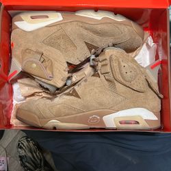 Jordan Six Retro Travis Scott British Khaki