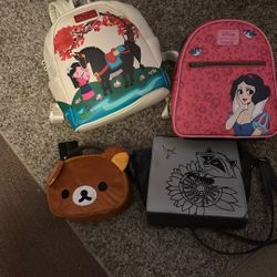 Loungefly And Box Lunch Bags 