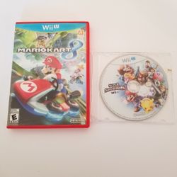 Nintendo WiiU  MarioKart 8 & Super Smash-Bros  Tested&working Available Today