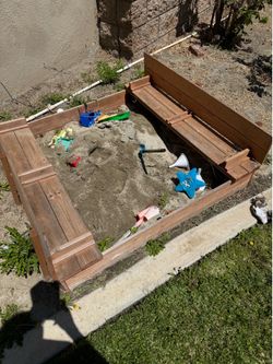 Sand Box with Sand