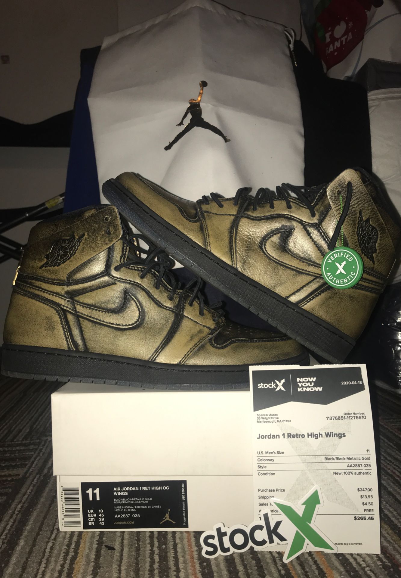 Jordan 1 Retro Wings