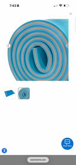 West Marine Blue Floating Mat