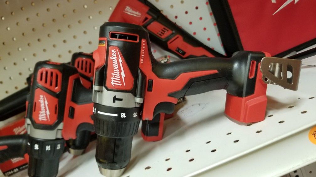 Milwaukee brushless hammerdrill new! Tool only