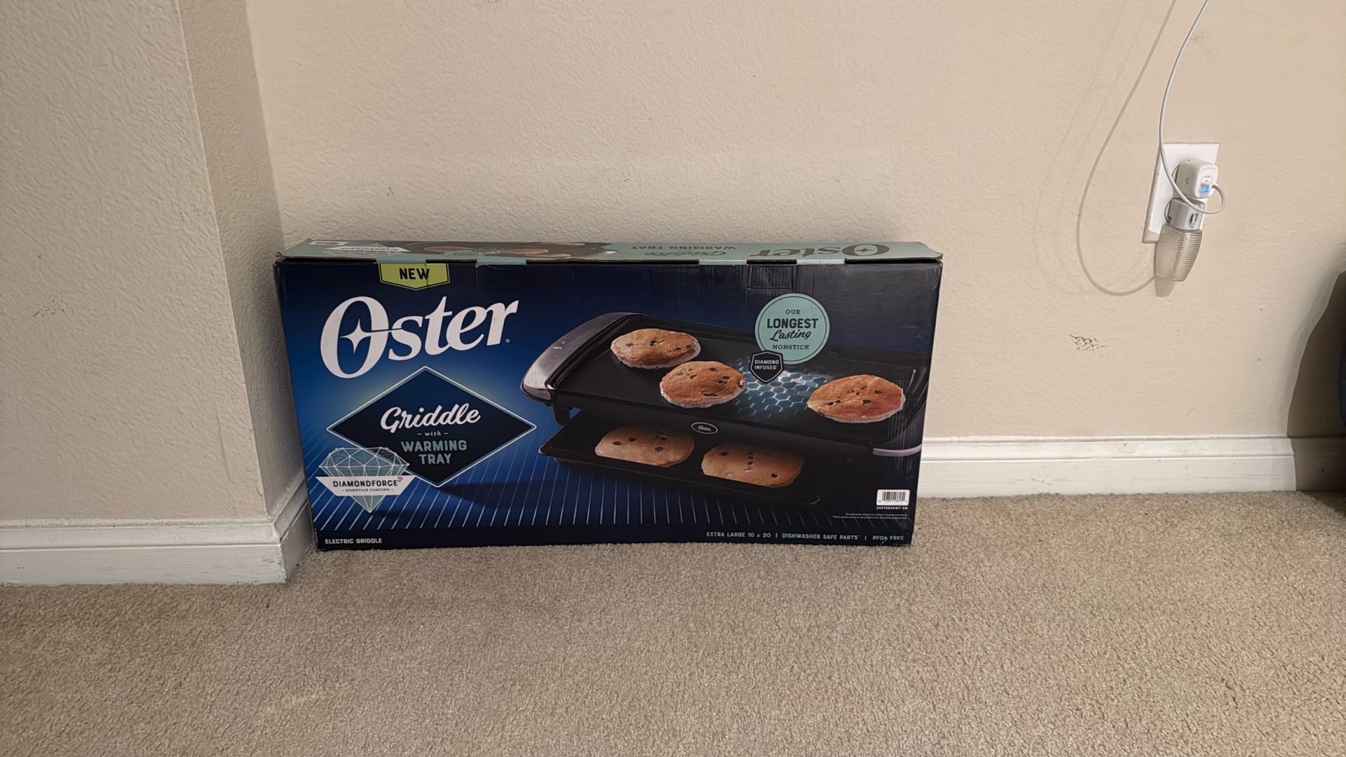 Peter griddle With Warming Tray