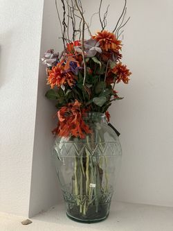 Large Glass Vase 