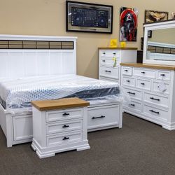 Set Dormitorio King Size 5 Piezas‼️OFERTA ESPECIAL 👉DELIVERY GRATIS ‼️. Preguntar Precio 