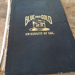 California Berkeley 1889 Blue and Gold Yearbook