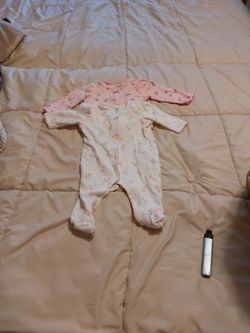 2 Pair Footie PAJAMAS 