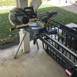 Ryobi miter saw and stand