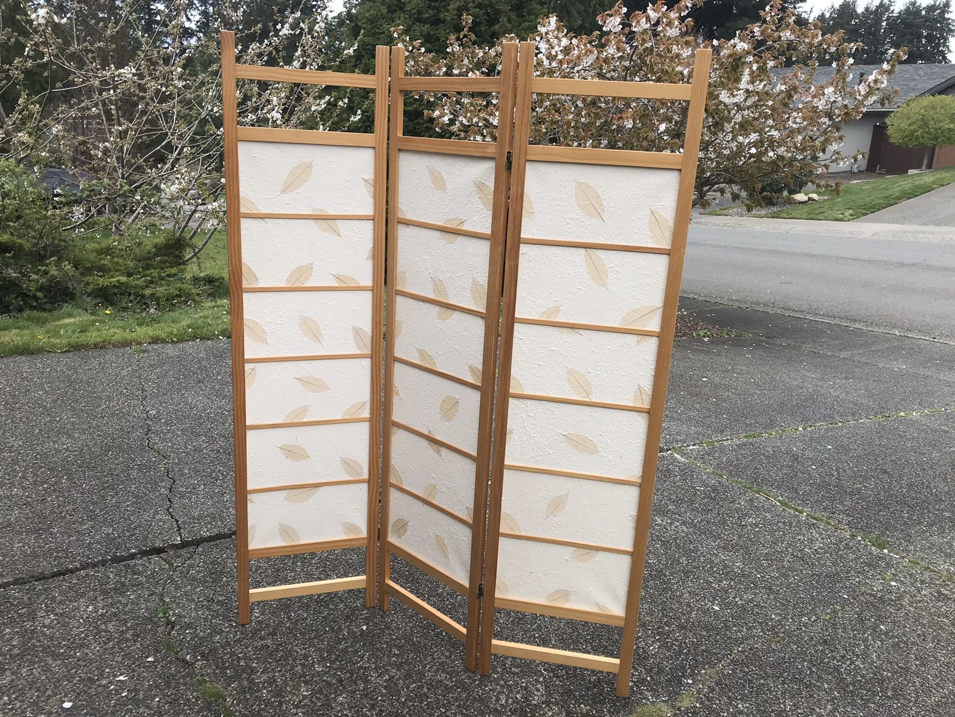 Room Divider Home Design Zoom Meeting Background like Brand New 6’ Feet Tall by 54” Wide