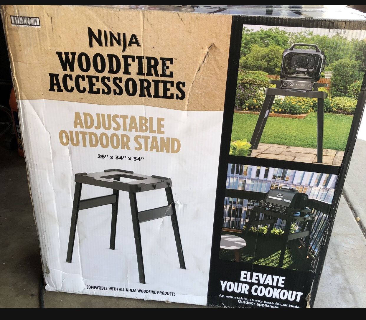 Ninja Woodfire Accessories Adjustable Outdoor Stand