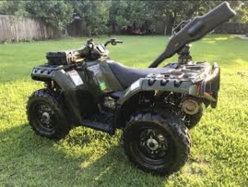 2012 POLARIS 550 EFI SPORTSMAN AWD, 71 HRS, 335 MILES, EXCELLENT