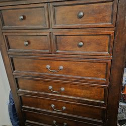 Hardwood Dresser Set
