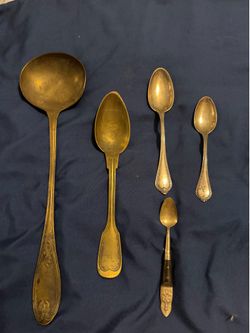Vintage - Mixed lot silver and copper