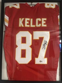 Autographed Travis Kelce