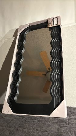 Wavy Black Mirror