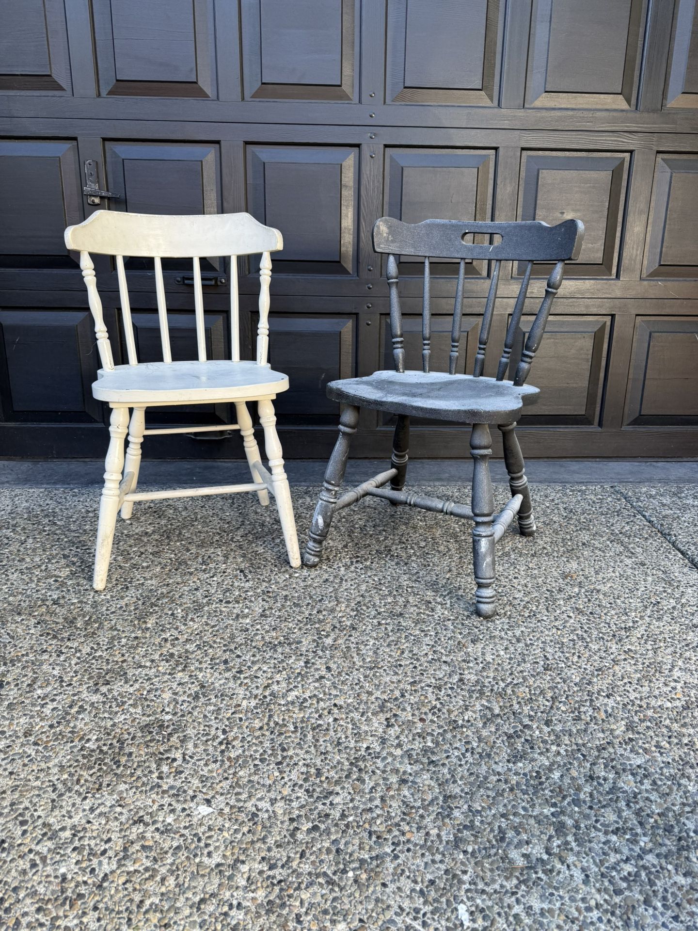 2 Wood Chairs Free