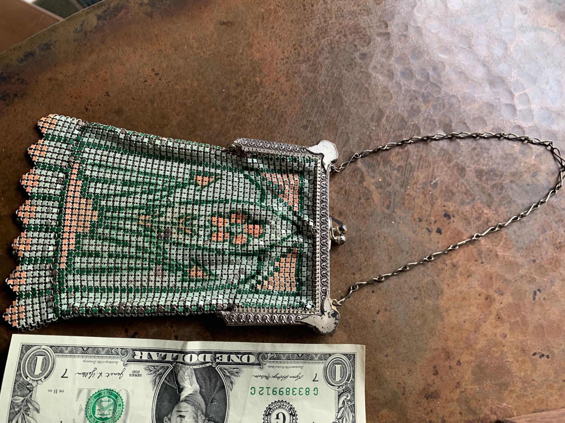 Vintage Whiting And Davis Mesh Purse