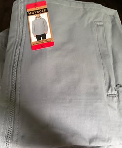 Men’s medium gray windbreaker