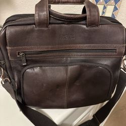 Kenneth Cole Reaction Leather Laptop Briefcase