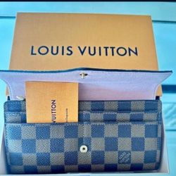 Louis Vuitton Portefeuille Sarah M62235 Rose Ballarerine Long Wallet 