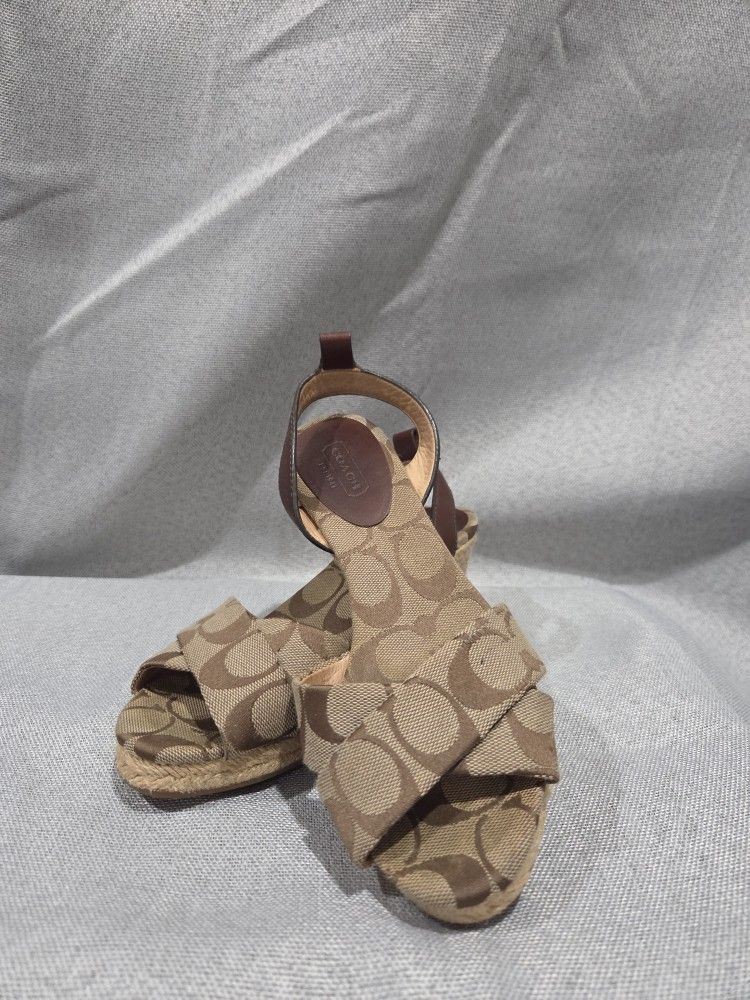 Coach Wedge Sandals