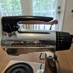 Vintage Sunbeam Mixmaster Model 12 with attachments