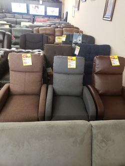 Kick back recliners