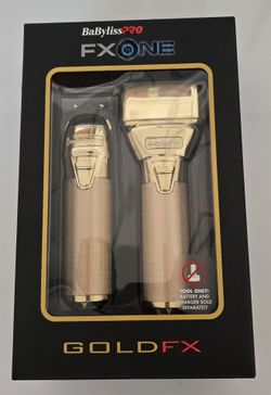 BaByliss PRO FXONE GOLDFX Trimmer & Shaver Combo