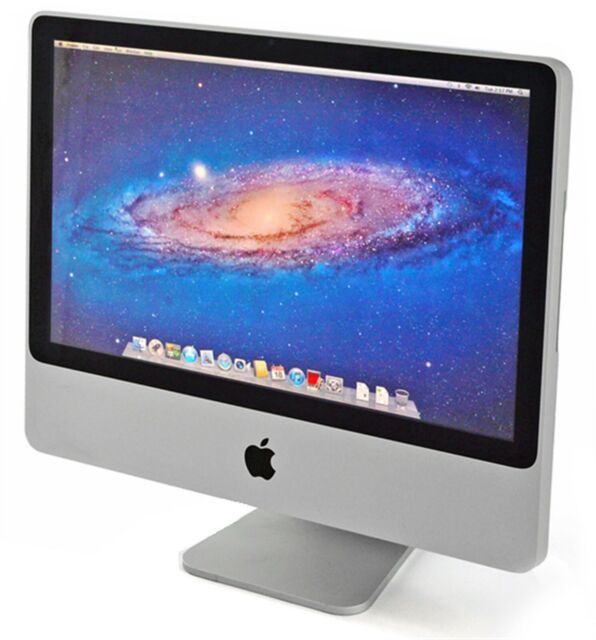 Apple iMac A1224 Core 2 Duo All in One Desktop Computer WiFi DVDRW Webcam HDMI 20.5 inches Screen Size 100% Tested Working Ready to Use