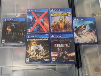 PlayStation 4 video games factory sealed PS4 New Mint Lot