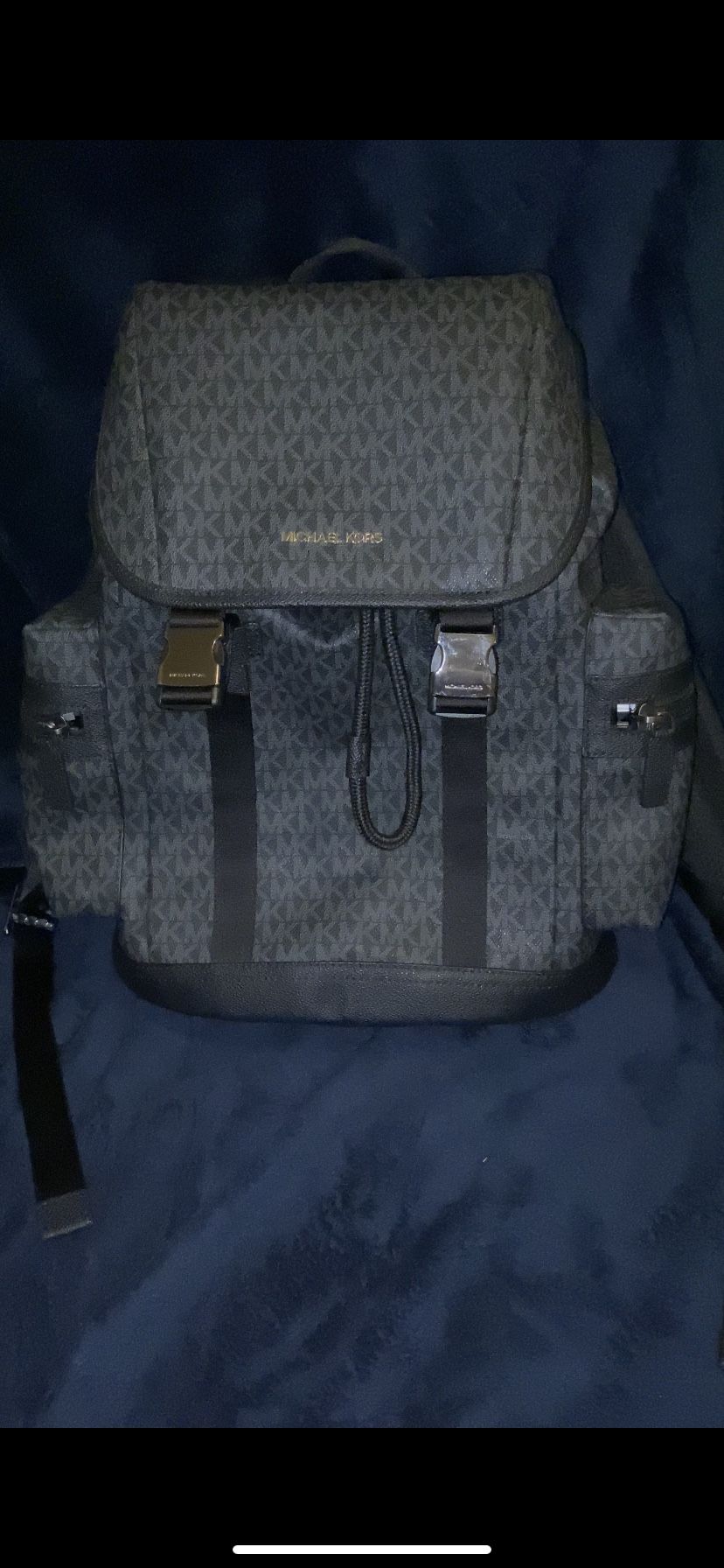 Michael Kors Men’s Signature Cooper Backpack Black