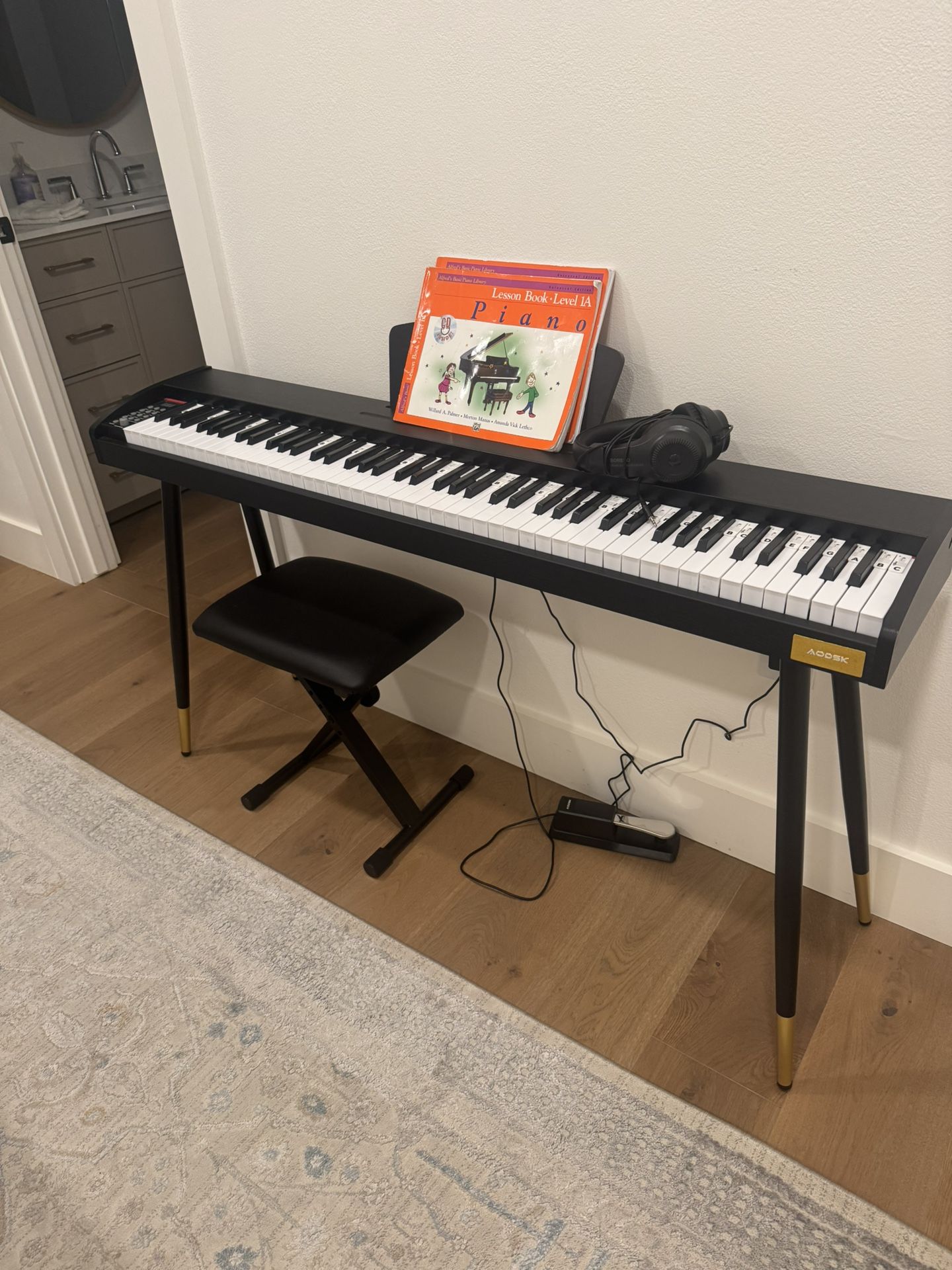 AODSK Beginner Piano Keyboard 88 Key