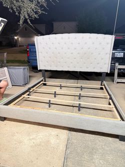 Bed frame king size