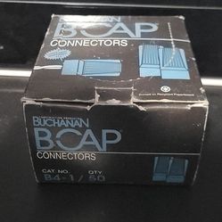 Buchanan BCAP B4-1; 50-Wire Nut Connectors. Brand New Never Opened.