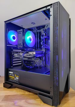 Gaming PC Computer with RTX 4070 GPU + I7-13700F CPU and Accessories
