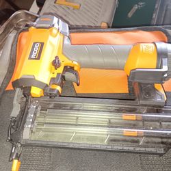 Rigid Finish Nailer With Nails