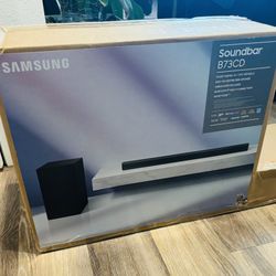 Samsung HW-B73CD – 5.1 Channel Soundbar System | Dolby Digital, Wireless Subwoofer, Adaptive Sound, Bluetooth & Surround Sound 