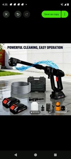 Battery pressure washer brand new