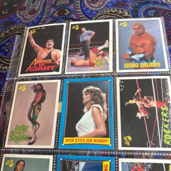 Classic WWF Cards From Early Eighties
