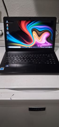 ASUS slim laptop computer.  windows 10 pro. Good working condition.  15'6 inches screen.  Intel Pentium CPU processor.  wifi. Webcam.  Bluetooth.  320