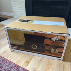Blue Tooth Victrola Turn Table 
