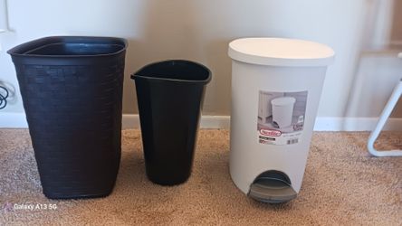 Wastebaskets. New