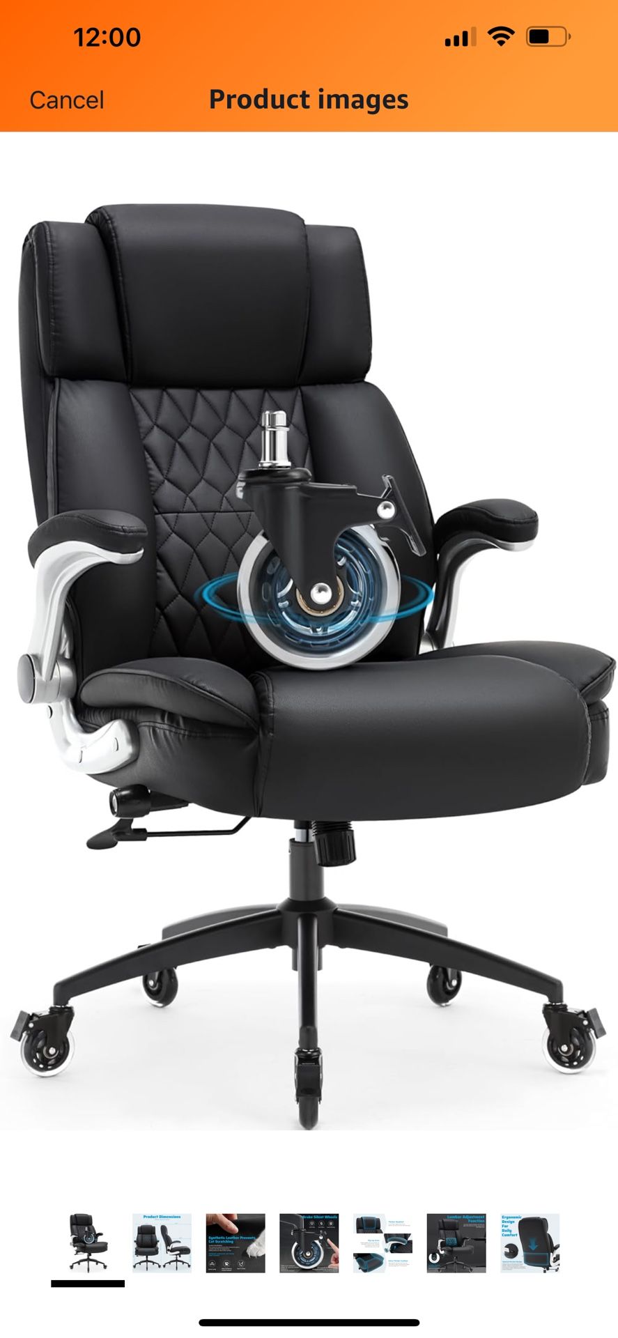 Locking Wheels Office Chair With Locking Swivel High Back Office