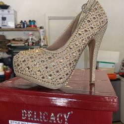 Champagne High Heels Stilettos