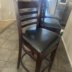 set A Three High Top Barstools