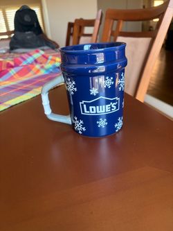 LOWES LARGE CERAMIC COFFEE MUG BRAND NEW COLLECTORS ITEM