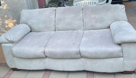 Beige couch