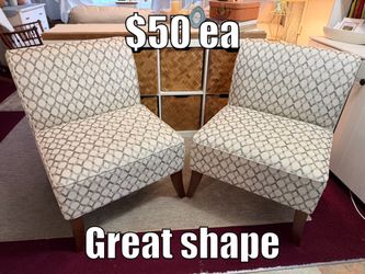 2 chairs