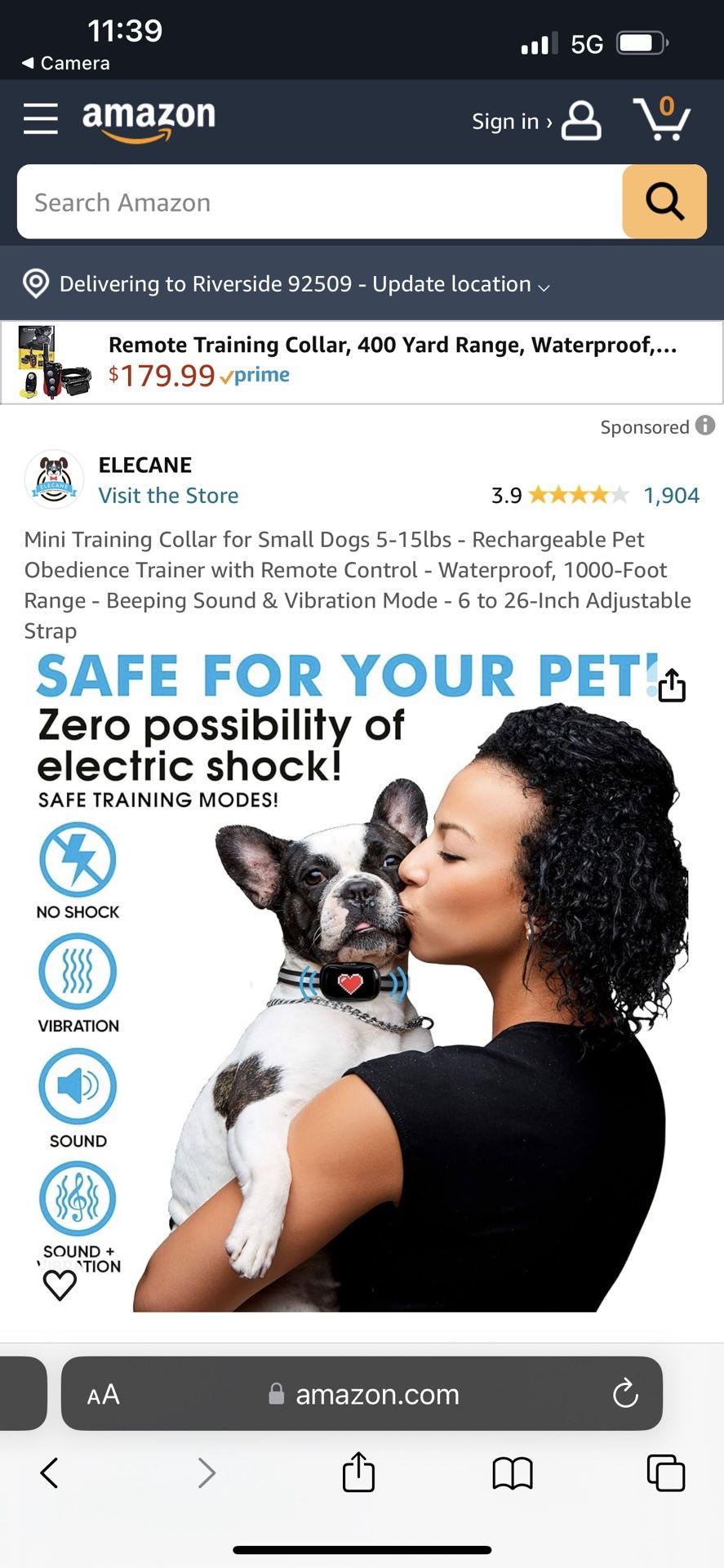 Training Collar For Small Pets